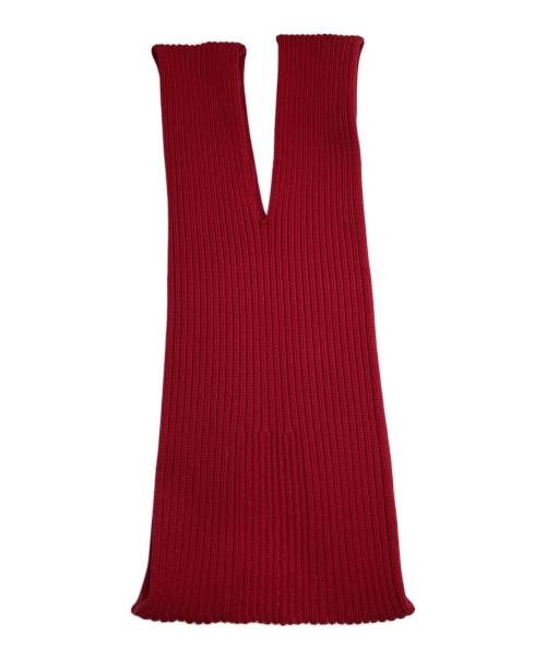 CFCL（シーエフシーエル）CFCL (シーエフシーエル) NOTCHED RIB BAG レッドの古着・服飾アイテム