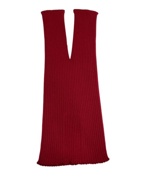 CFCL（シーエフシーエル）CFCL (シーエフシーエル) NOTCHED RIB BAG レッドの古着・服飾アイテム