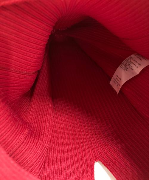 CFCL（シーエフシーエル）CFCL (シーエフシーエル) NOTCHED RIB BAG レッドの古着・服飾アイテム