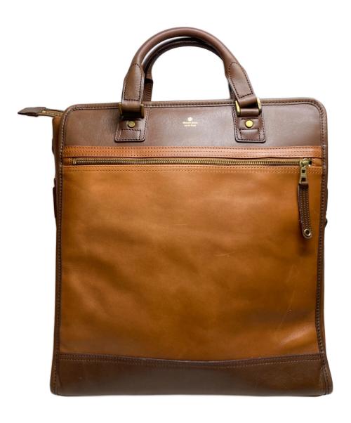 master-piece（マスターピース）master-piece (マスターピース) レザーショルダーバッグ ブラウンの古着・服飾アイテム