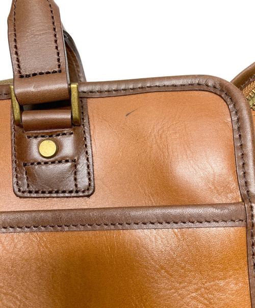 master-piece（マスターピース）master-piece (マスターピース) レザーショルダーバッグ ブラウンの古着・服飾アイテム