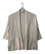 MUSE de Deuxieme Classeミューズ ドゥーズィエム クラス）の古着「fluffy スムース ショートガウン」｜ベージュ