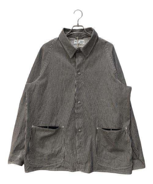 SASSAFRAS（ササフラス）SASSAFRAS (ササフラス) PRUNER COAT MILITARY SATIN グレー サイズ:XL 未使用品の古着・服飾アイテム