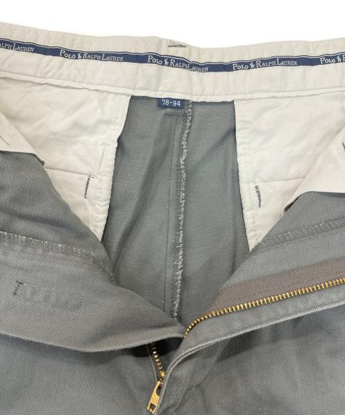 POLO RALPH LAUREN（ポロ・ラルフローレン）POLO RALPH LAUREN (ポロ・ラルフローレン) 2タックチノパン カーキ サイズ:78-94の古着・服飾アイテム
