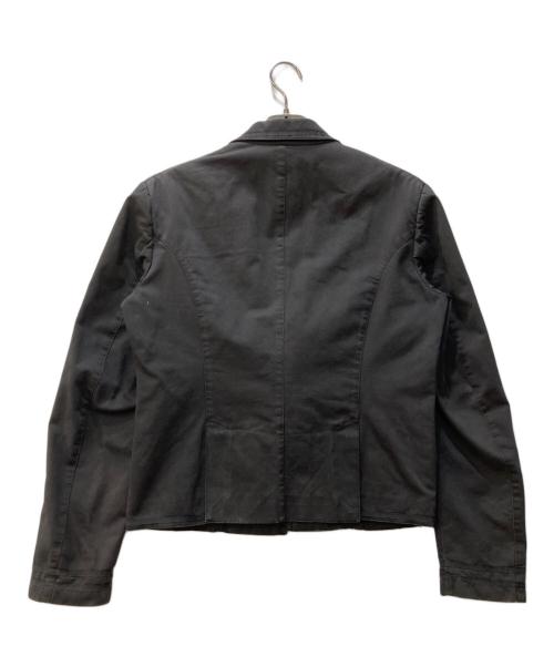 ALEXANDER McQUEEN（アレキサンダーマックイーン）ALEXANDER McQUEEN (アレキサンダーマックイーン) ショート丈ジャケット ブラック サイズ:SIZE 48の古着・服飾アイテム