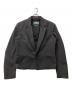 ALEXANDER McQUEEN（アレキサンダーマックイーン）の古着「ショート丈ジャケット」｜ブラック