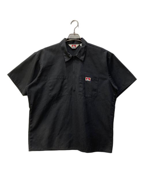 BEN DAVIS（ベンデイビス）BEN DAVIS (ベンデイビス) ワークシャツ ブラック サイズ:XLの古着・服飾アイテム