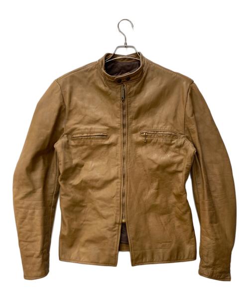 HARLEY-DAVIDSON（ハーレーダビッドソン）HARLEY-DAVIDSON (ハーレーダビッドソン) シングルレザーライダースジャケット ブラウン サイズ:不明の古着・服飾アイテム