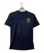 USEDユーズド）の古着「ダブルフェイスヴィンテージTシャツ」｜ネイビー