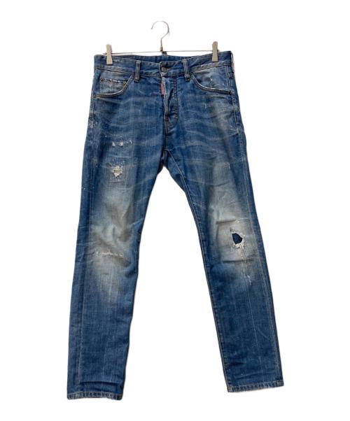 DSQUARED2（ディースクエアード）DSQUARED2 (ディースクエアード) デニムパンツ インディゴ サイズ:SIZE 46の古着・服飾アイテム
