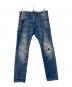 DSQUARED2（ディースクエアード）の古着「デニムパンツ」｜インディゴ