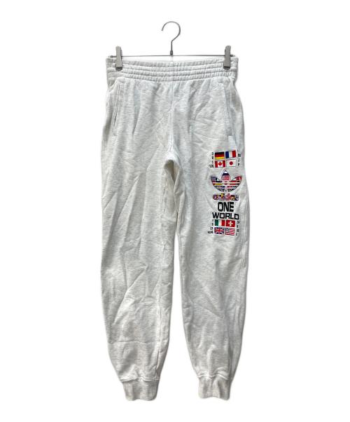 adidas（アディダス）adidas (アディダス) スウェットパンツ グレー サイズ:Mの古着・服飾アイテム
