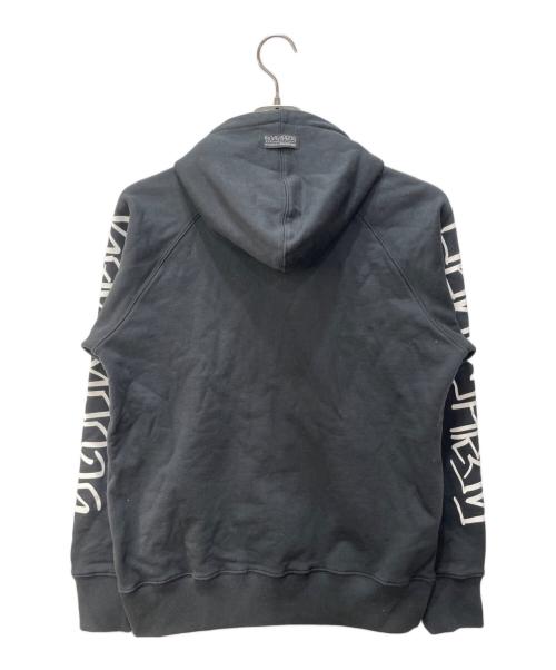 BONEYARDS（ボンヤーズ）BONEYARDS (ボンヤーズ) stussy (ステューシー) NEIGHBORHOOD (ネイバーフッド) ジップパーカー ブラック サイズ:Ｍの古着・服飾アイテム
