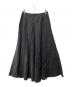 AK+1 (エーケーワン) BEAMS (ビームス) ウールリネンバイアススカート ブラック サイズ:38：4000円