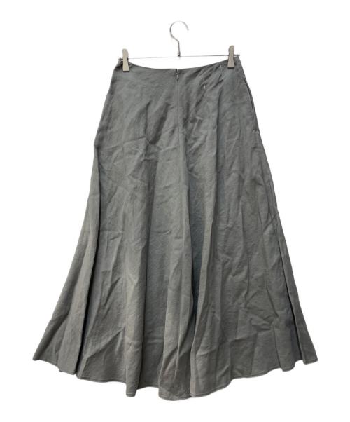 AK+1（エーケーワン）AK+1 (エーケーワン) BEAMS (ビームス) ウールリネンバイアススカート グレー サイズ:38の古着・服飾アイテム