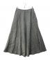 AK+1（エーケーワン）の古着「ウールリネンバイアススカート」｜グレー