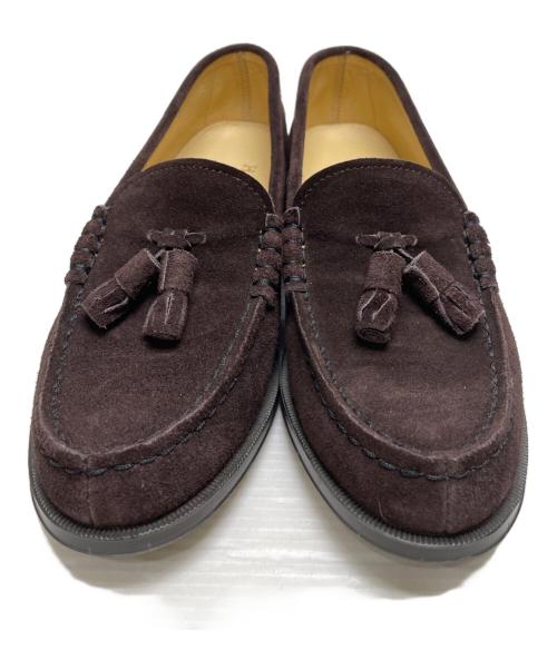 HARUTA（ハルタ）HARUTA (ハルタ) SALON adam et rope' (サロンアダムエロペ) タッセルローファー ブラウン サイズ:23の古着・服飾アイテム