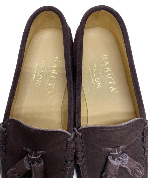 HARUTA（ハルタ）HARUTA (ハルタ) SALON adam et rope' (サロンアダムエロペ) タッセルローファー ブラウン サイズ:23の古着・服飾アイテム