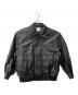 FREAK'S STORE（フリークスストア）の古着「フェイクレザーブルゾン」｜ブラック