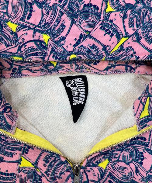 BILLIONAIRE BOYS CLUB（ビリオネアボーイズクラブ）BILLIONAIRE BOYS CLUB (ビリオネアボーイズクラブ) ジップパーカー ピンク サイズ:XXLの古着・服飾アイテム