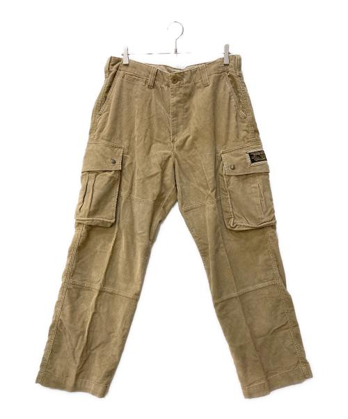 POLO JEANS CO.（ポロジーンズカンパニー）POLO JEANS CO. (ポロジーンズカンパニー) コーデュロイカーゴパンツ ベージュ サイズ:34×32の古着・服飾アイテム