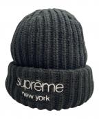 SUPREMEシュプリーム）の古着「ニット帽」｜ブラック