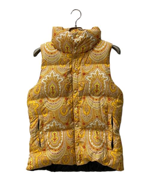 DUVETICA（デュベティカ）DUVETICA (デュベティカ) DRESS CAMP (ドレスキャンプ) ダウンベスト イエロー サイズ:SIZE 46の古着・服飾アイテム