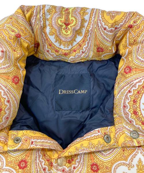 DUVETICA（デュベティカ）DUVETICA (デュベティカ) DRESS CAMP (ドレスキャンプ) ダウンベスト イエロー サイズ:SIZE 46の古着・服飾アイテム
