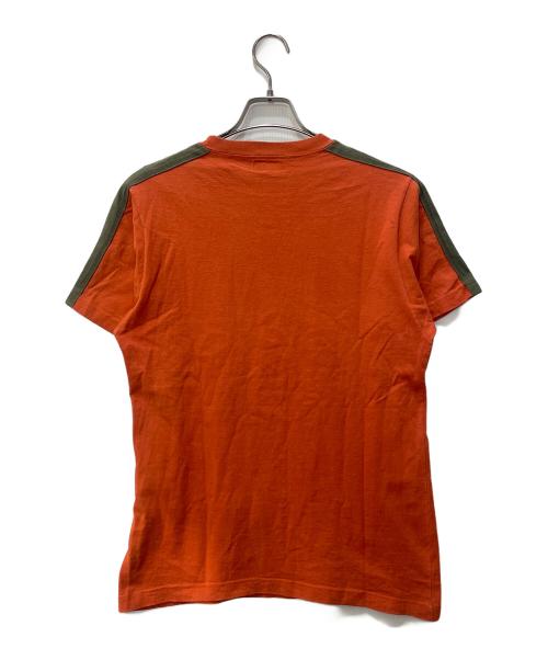 stussy（ステューシー）stussy (ステューシー) 刺繍ロゴTee オレンジ サイズ:Sの古着・服飾アイテム