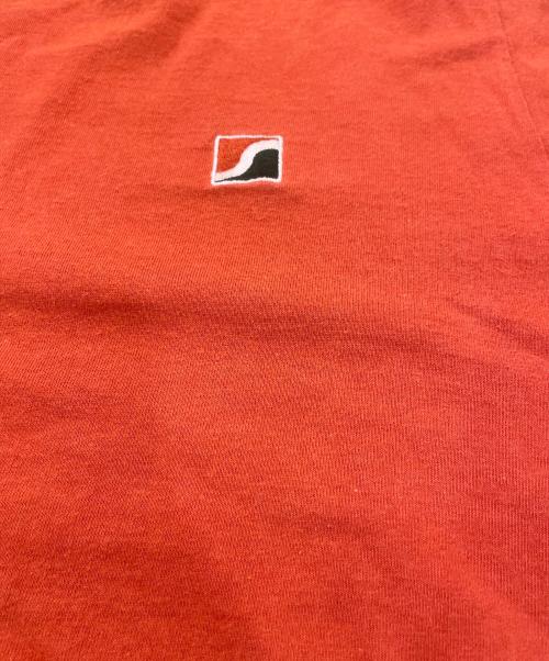 stussy（ステューシー）stussy (ステューシー) 刺繍ロゴTee オレンジ サイズ:Sの古着・服飾アイテム