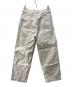 URBAN RESEARCH (アーバンリサーチ) SHIOTA (シオタ) バックサテンUTILITY TROUSERS アイボリー サイズ:L：5000円