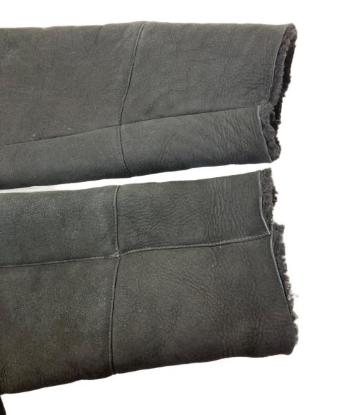 ICEBERG HISTORY（アイスバーグヒストリ）ICEBERG HISTORY (アイスバーグヒストリ) ムートンジャケット ブラック サイズ:XXXXLの古着・服飾アイテム