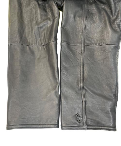 KARL KANI（カールカナイ）KARL KANI (カールカナイ) レザーカーコート ブラック サイズ:50Rの古着・服飾アイテム