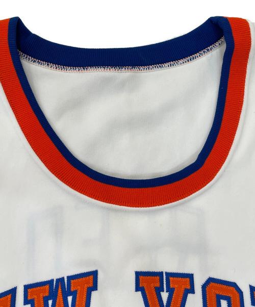 MITCHELL & NESS（ミッチェルアンドネス）MITCHELL & NESS (ミッチェルアンドネス) バスケットボールゲームシャツ ホワイト サイズ:56の古着・服飾アイテム