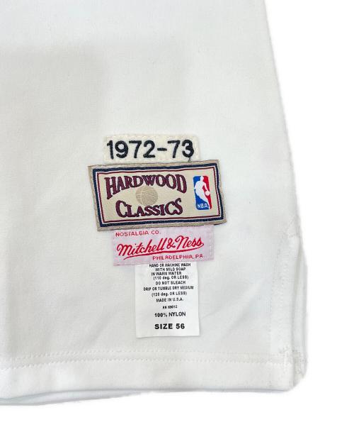 MITCHELL & NESS（ミッチェルアンドネス）MITCHELL & NESS (ミッチェルアンドネス) バスケットボールゲームシャツ ホワイト サイズ:56の古着・服飾アイテム