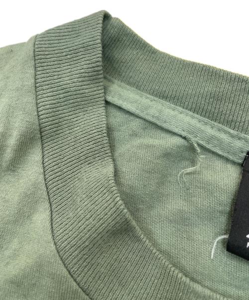 ZION（ザイオン）ZION (ザイオン) プリントTシャツ グリーン サイズ:3Xの古着・服飾アイテム