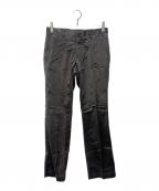 GAULTIER HOMME objetゴルチエオムオブジェ）の古着「コーティングパンツ」｜グレー