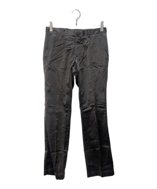 GAULTIER HOMME objet（ゴルチエオムオブジェ）GAULTIER HOMME objet (ゴルチエオムオブジェット) コーティングパンツ グレー サイズ:46の古着・服飾アイテム