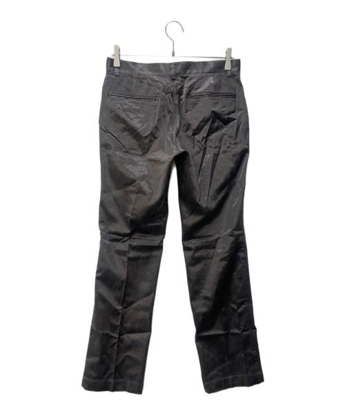 GAULTIER HOMME objet（ゴルチエオムオブジェ）GAULTIER HOMME objet (ゴルチエオムオブジェット) コーティングパンツ グレー サイズ:46の古着・服飾アイテム