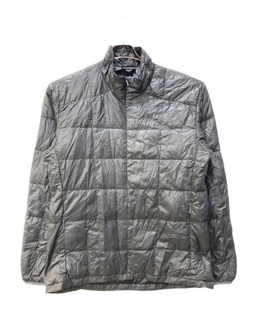 mont-bell（モンベル）mont-bell (モンベル) ダウンコンシールジップジャケット グレー サイズ:Lの古着・服飾アイテム