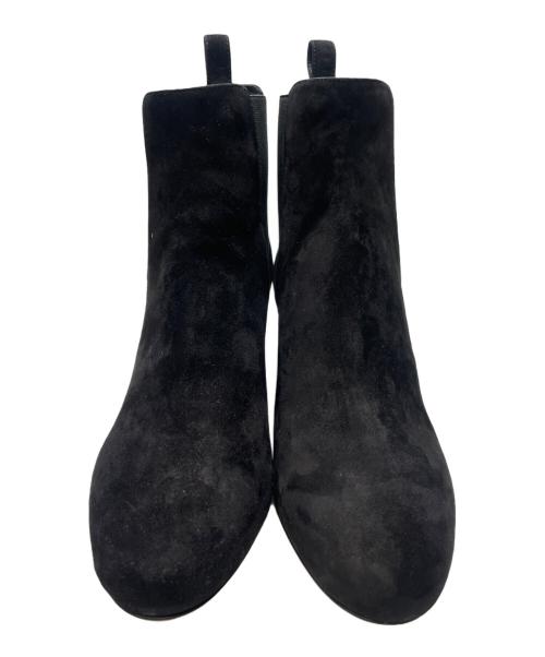 DOLCE & GABBANA（ドルチェ＆ガッバーナ）DOLCE & GABBANA (ドルチェ＆ガッバーナ) ヒールサイドゴアブーツ ブラック サイズ:37の古着・服飾アイテム
