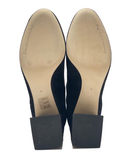 DOLCE & GABBANA（ドルチェ＆ガッバーナ）DOLCE & GABBANA (ドルチェ＆ガッバーナ) ヒールサイドゴアブーツ ブラック サイズ:37の古着・服飾アイテム