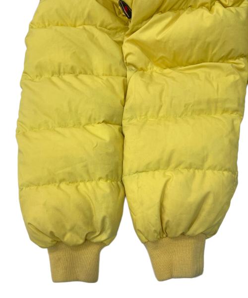 MONCLER（モンクレール）MONCLER (モンクレール) 中綿ジャケット イエロー サイズ:印字消えにより不明の古着・服飾アイテム