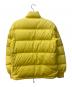 MONCLER (モンクレール) 中綿ジャケット イエロー サイズ:印字消えにより不明：5000円