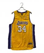 NIKEナイキ）の古着「ゲームシャツ」｜イエロー