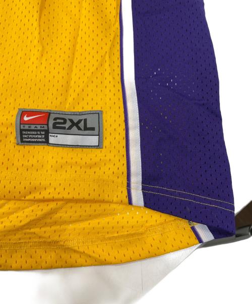 NIKE（ナイキ）NIKE (ナイキ) ゲームシャツ イエロー サイズ:2XLの古着・服飾アイテム