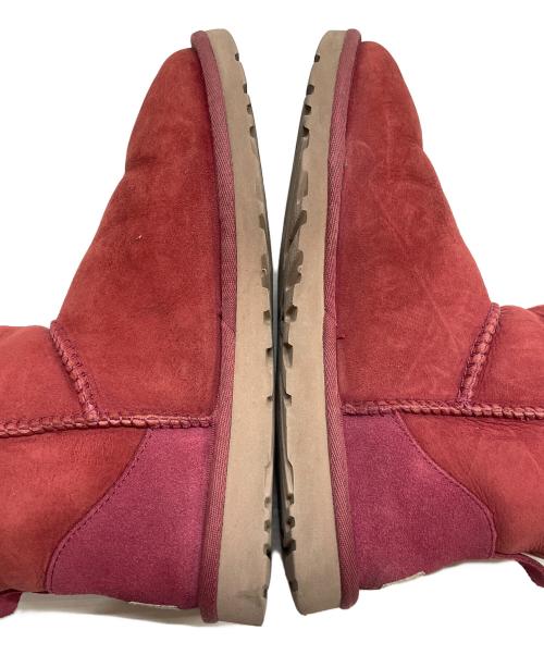 UGG（アグ）UGG (アグ) W CLASSIC MINI レッド サイズ:23の古着・服飾アイテム