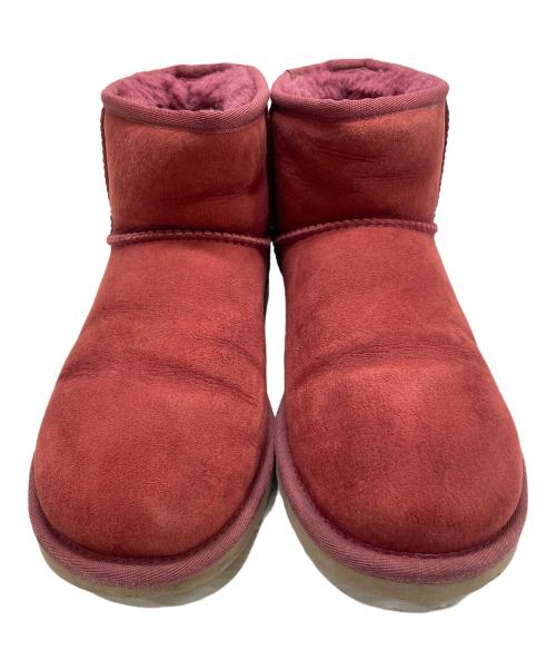 UGG（アグ）UGG (アグ) W CLASSIC MINI レッド サイズ:23の古着・服飾アイテム