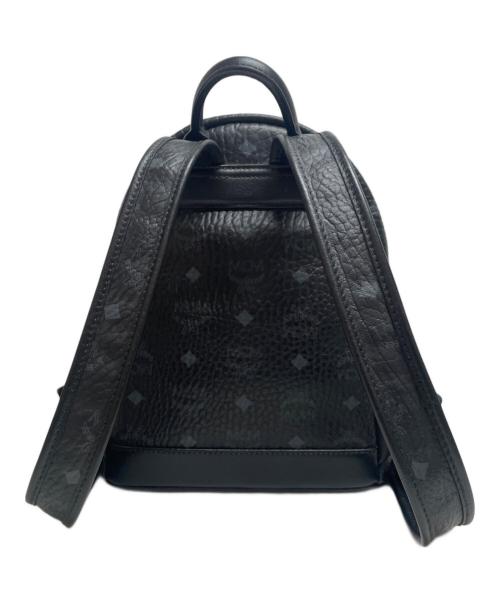 MCM（エムシーエム）MCM (エムシーエム) スタークヴィセトススタッズバックパック ブラックの古着・服飾アイテム