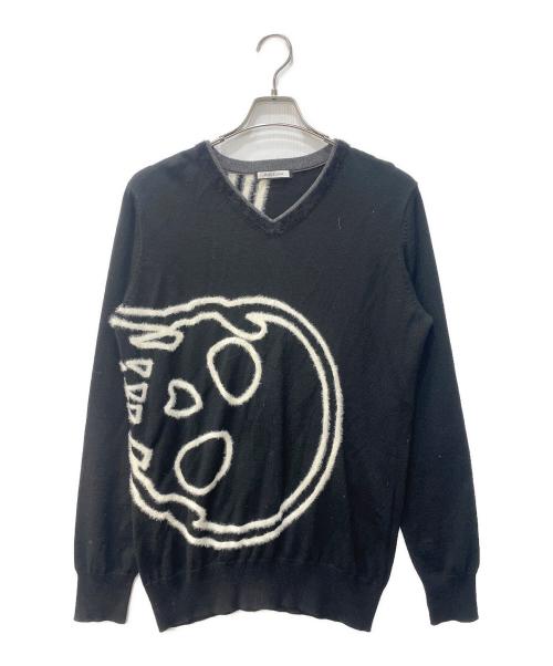 MARK&LONA（マークアンドロナ）MARK&LONA (マークアンドロナ) ゴルフニット ブラック サイズ:48の古着・服飾アイテム